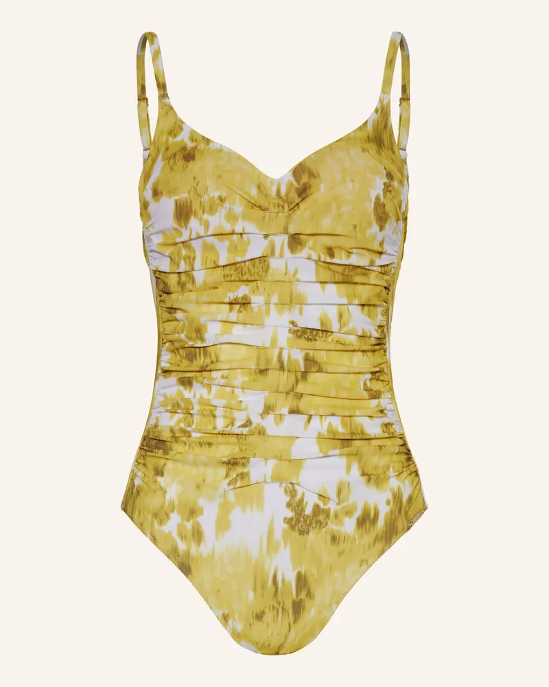 Maryan Mehlhorn Bügel-Badeanzug SOFT FOCUS FLORALS Gelb