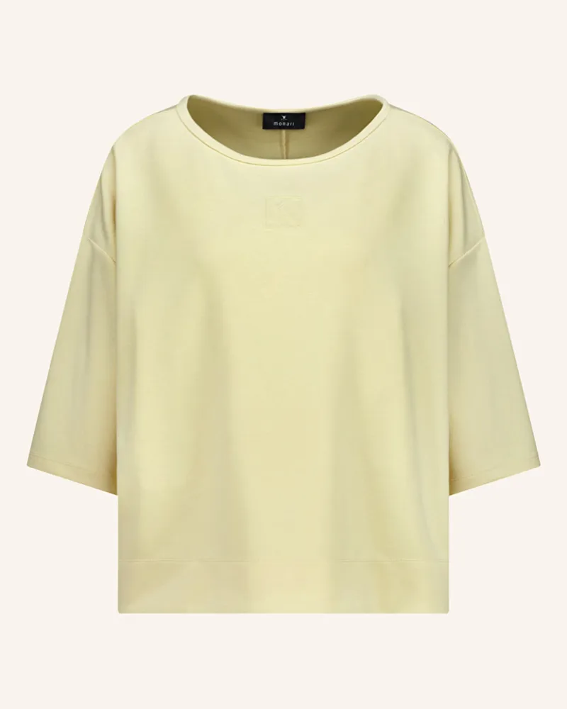 monari T-Shirt Hellgelb