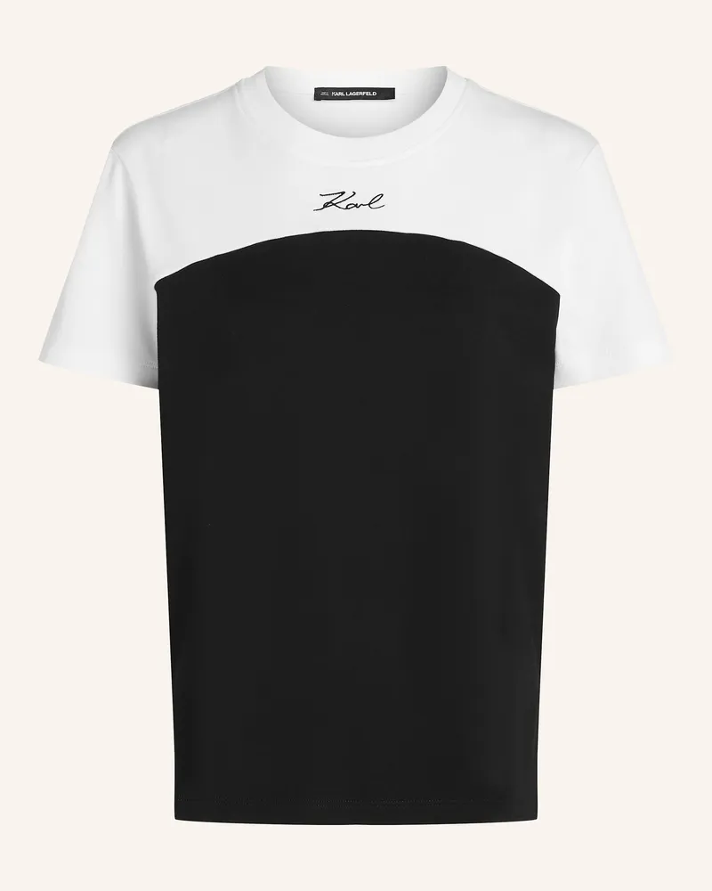 Karl Lagerfeld T-Shirt weiss Weiss