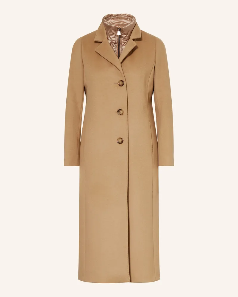 Cinzia Rocca Wollmantel Camel