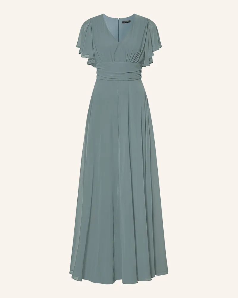 Swing Jumpsuit Mit Volants gruen Grün