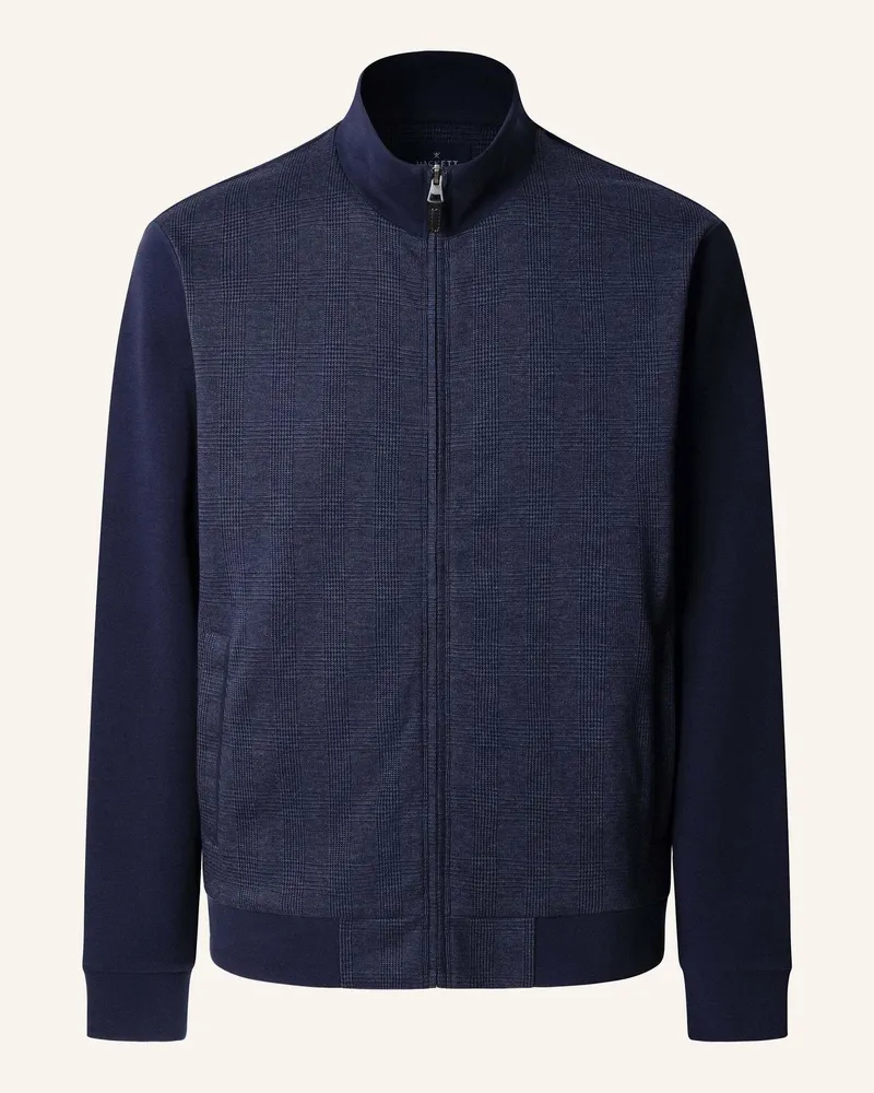 Hackett Sweatshirt Pow Hybrid Fz blau Blau