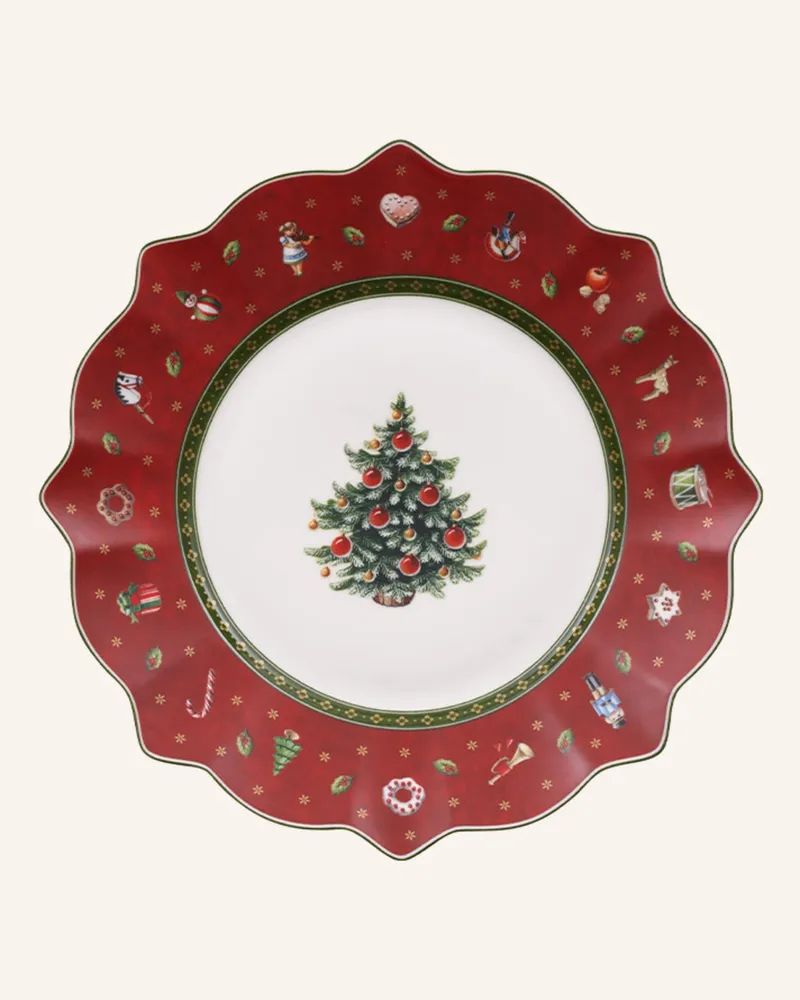 Villeroy & Boch Frühstücks-/Dessertteller Rot Toy's Delight rot Rot