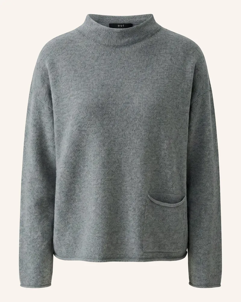 Oui  Pullover grau Grau