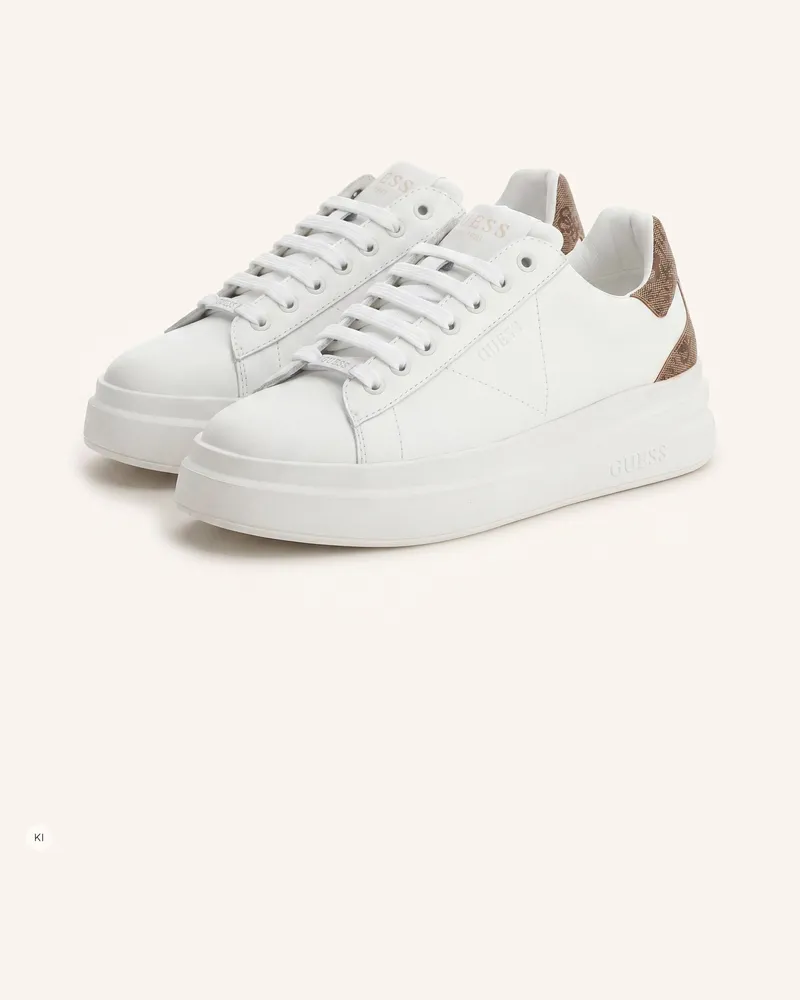 Guess Court Sneaker Elbina weiss Weiss