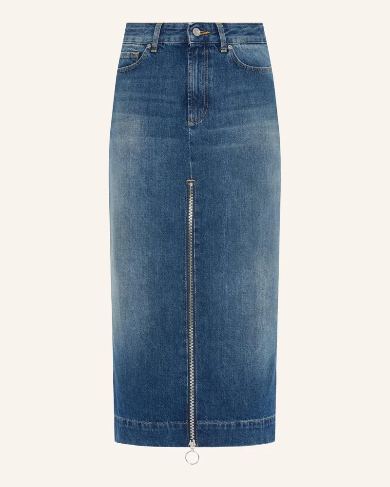 7 for all mankind AMBER SKIRT Jeansrock Blau