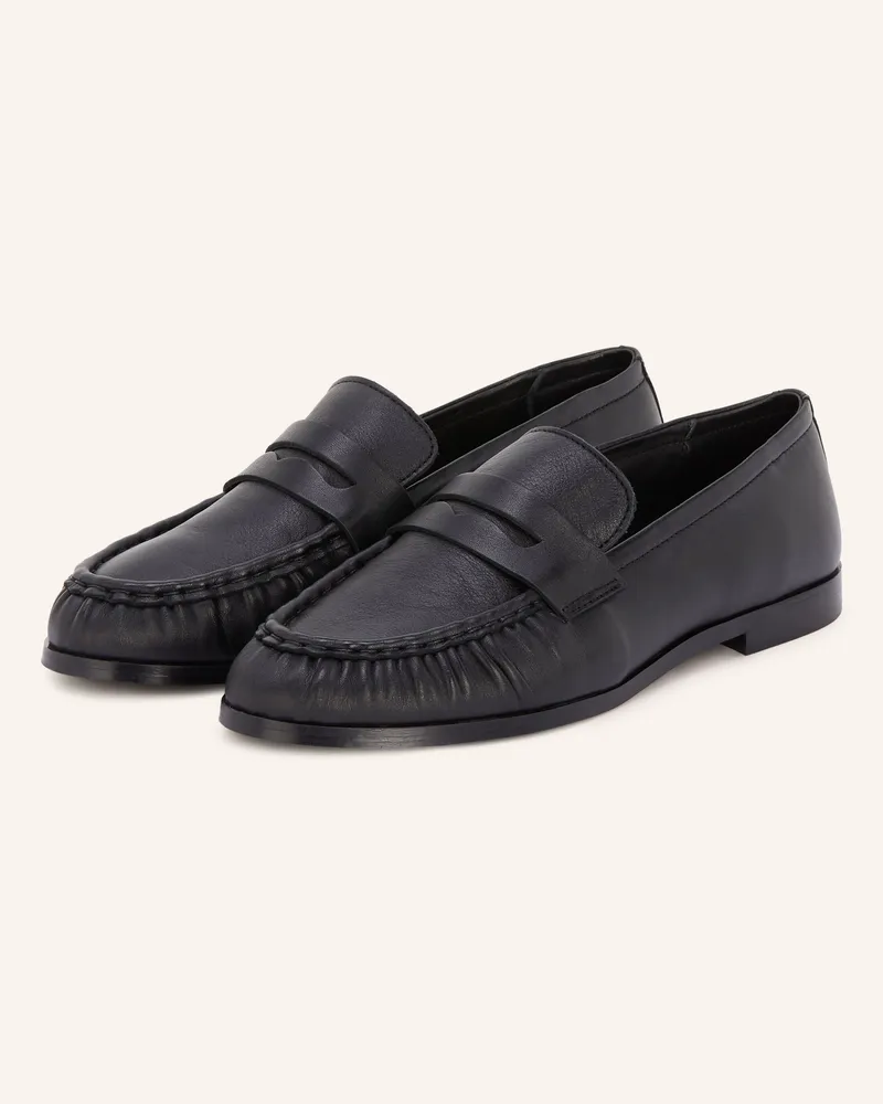 Mrs & HUGS Penny-Loafer Schwarz