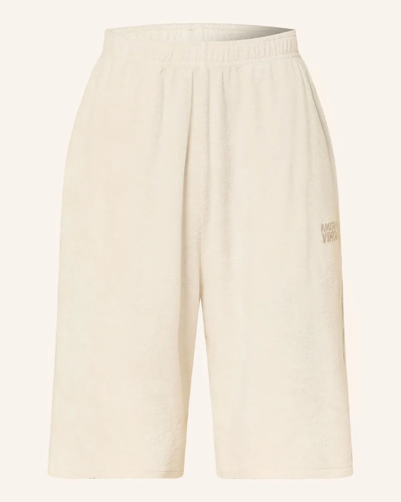 American Vintage Shorts FUXOW aus Frottee Creme