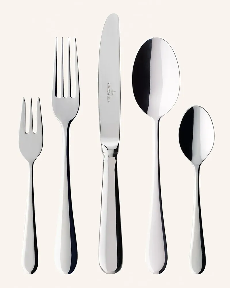 Villeroy & Boch Tafelbesteck 30tlg. Oscar silber Silber