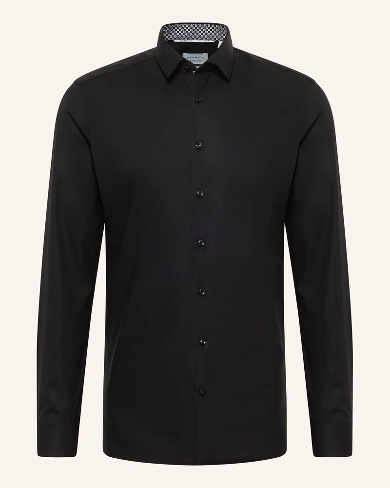 Eterna Hemd SUPER SLIM Schwarz