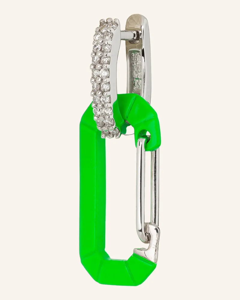 EÉRA Ohrring CHIARA SMALL mit Diamanten Silber