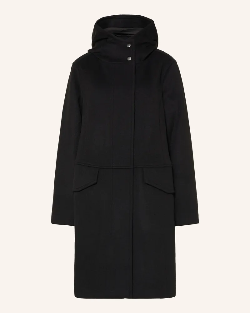 Woolrich Parka Melton schwarz Schwarz
