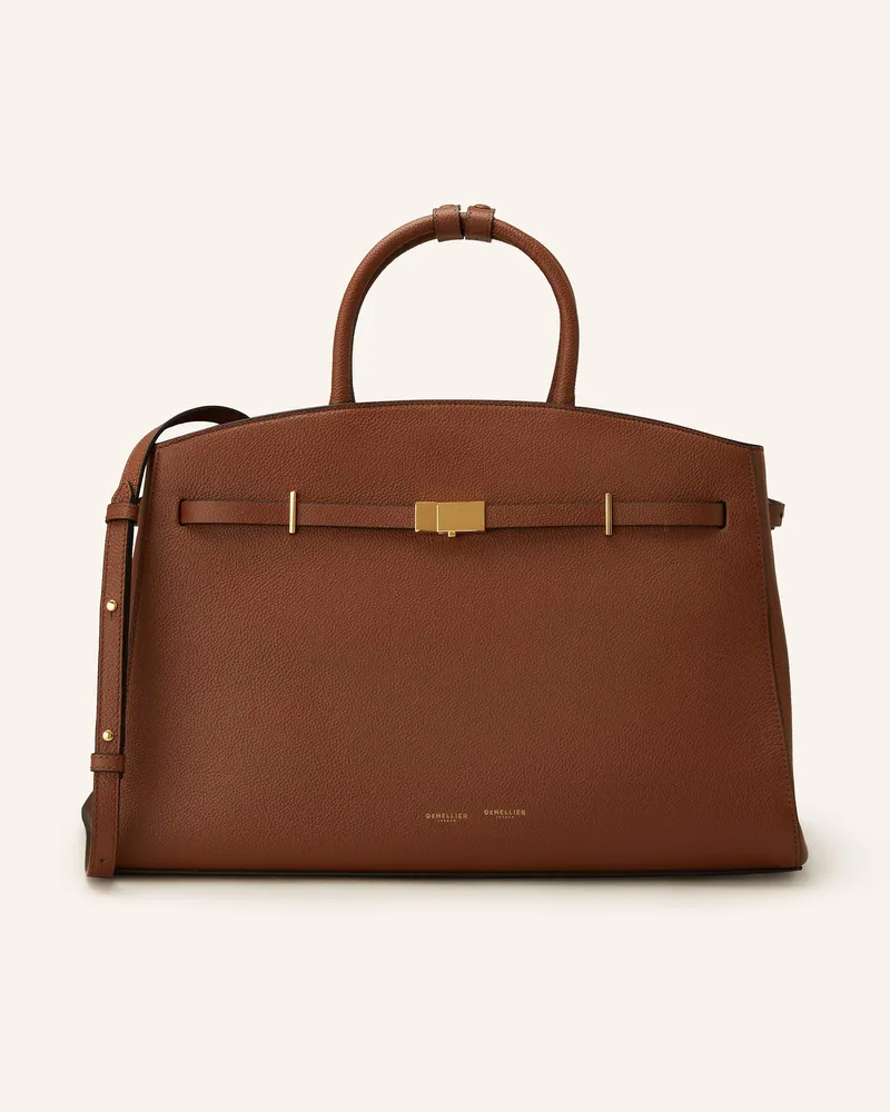 DeMELLIER Handtasche The Hudson braun Braun