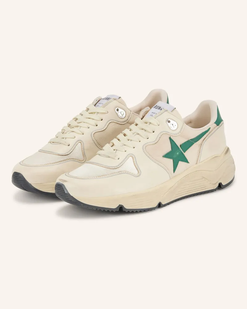 Golden Goose Sneaker Running weiss Creme