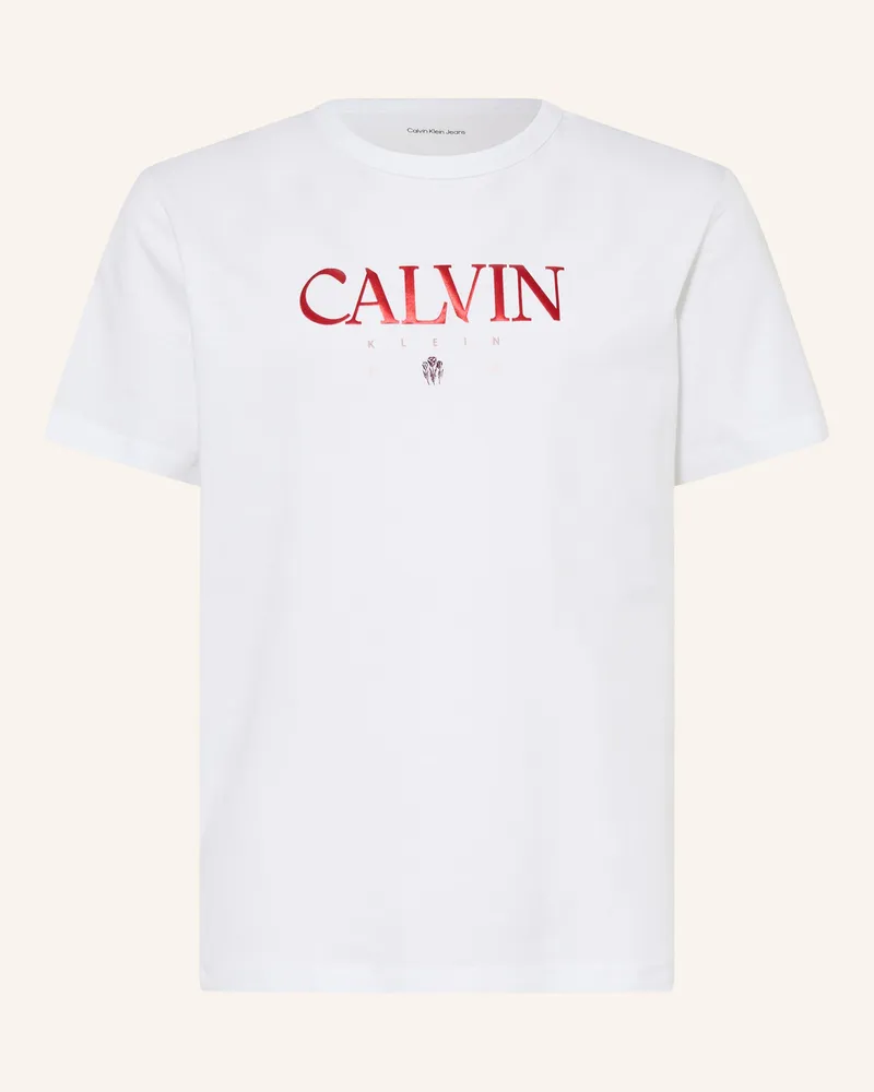 Calvin Klein T-Shirt weiss Weiss