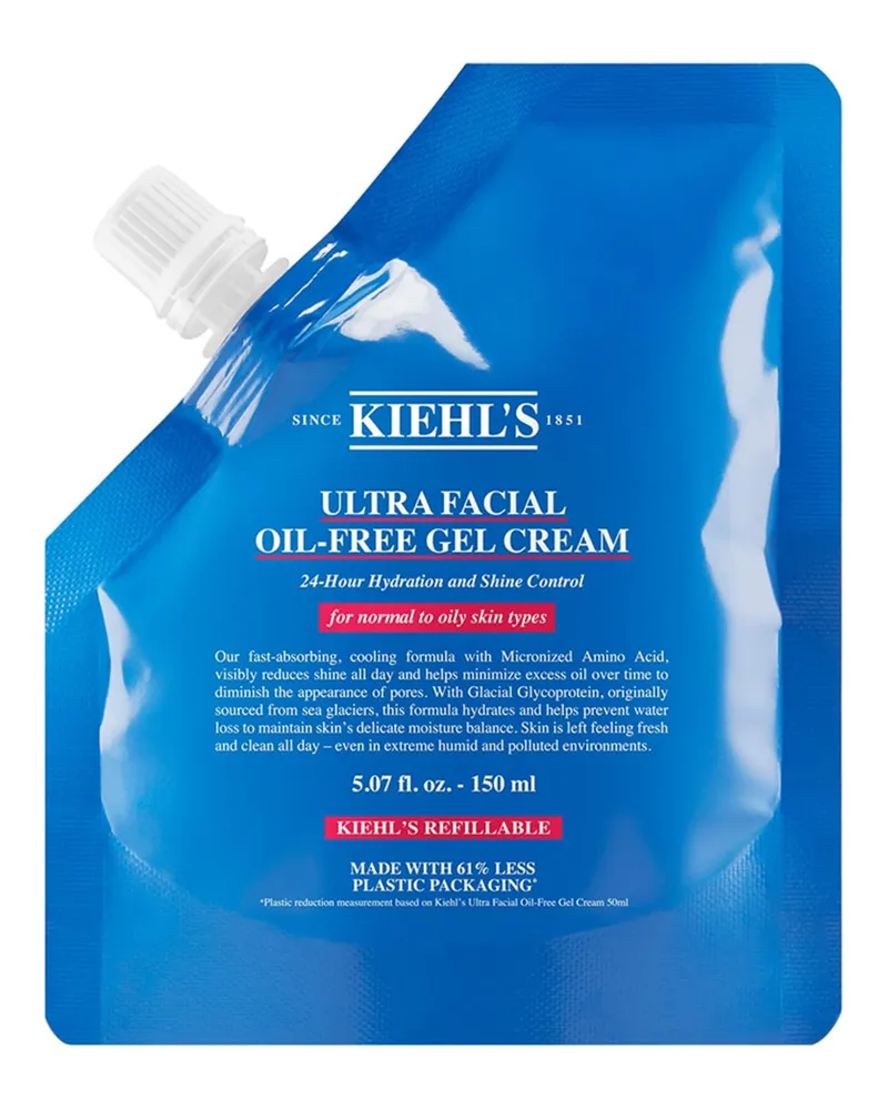 Kiehl's ULTRA FACIAL OLI-FREE REFILL 150 ml, 400 € / 1 l 