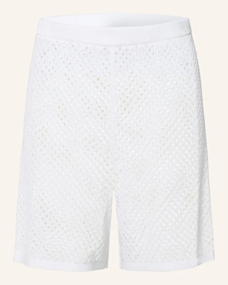 Mrs & HUGS Strickshorts weiss Weiss