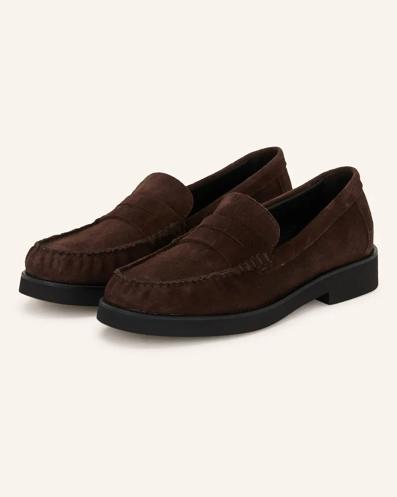 Thea Mika Penny-Loafer Braun