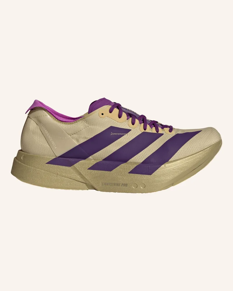 adidas Laufschuhe Adizero Adios Pro 4 gold Gold