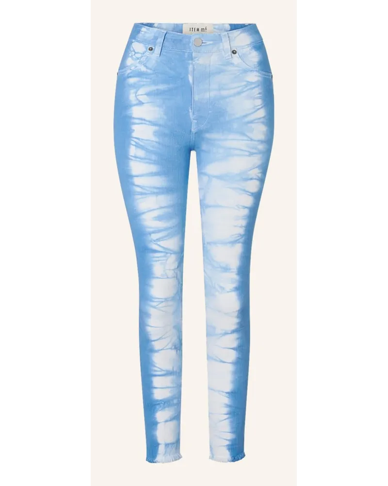 ITEM m6 7/8-Jeans CROPPED HIGH RISE mit Shaping-Effekt Blau