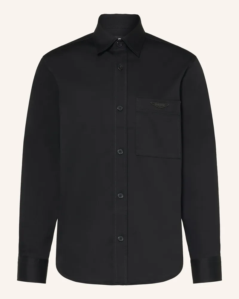 HUGO BOSS Overjacket Owen Relaxed Fit schwarz Schwarz