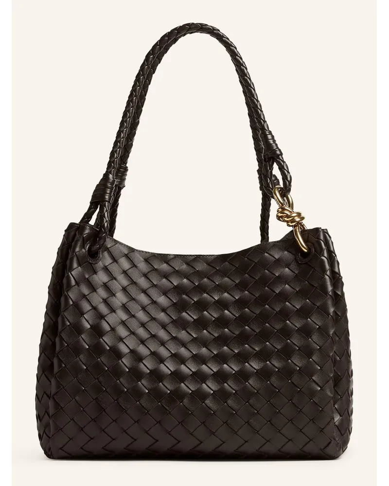 Bottega Veneta Schultertasche ANDIAMO PARACHUTE LARGE Braun