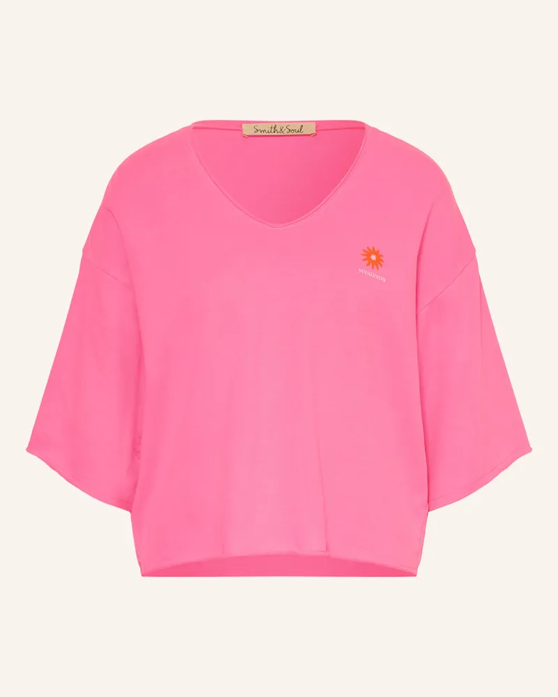 Smith & Soul Sweatshirt Mit 3/4-Arm pink Neonpink