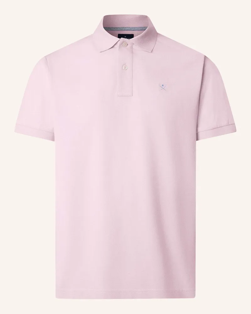 Hackett Poloshirt SLIM FIT LOGO Rosa