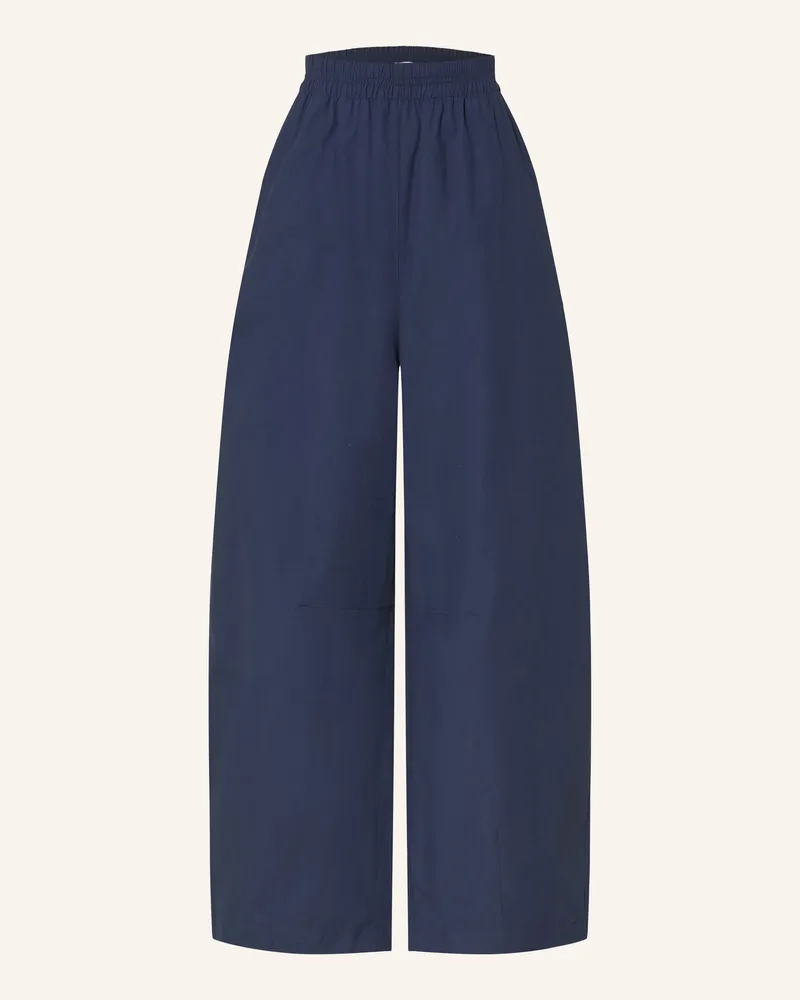 Arket 7/8-Hose blau Dunkelblau