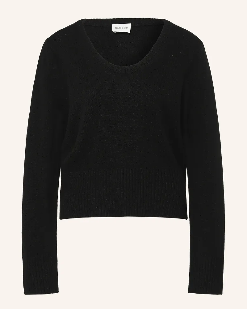 Closed Pullover schwarz Schwarz