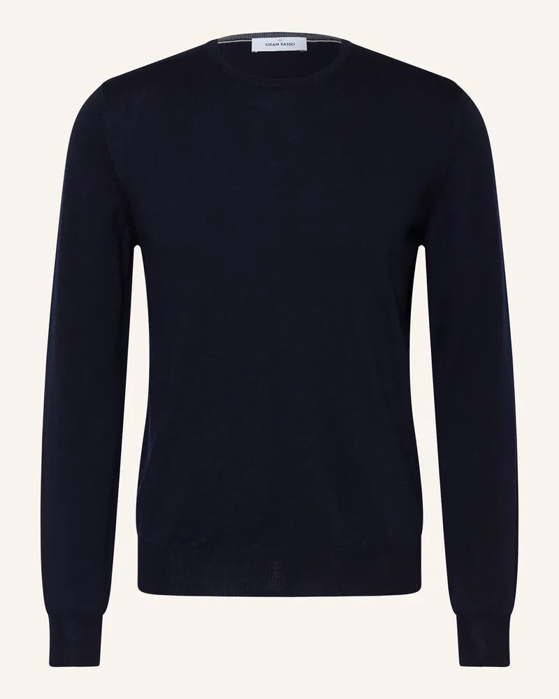 Gran Sasso Pullover blau Dunkelblau