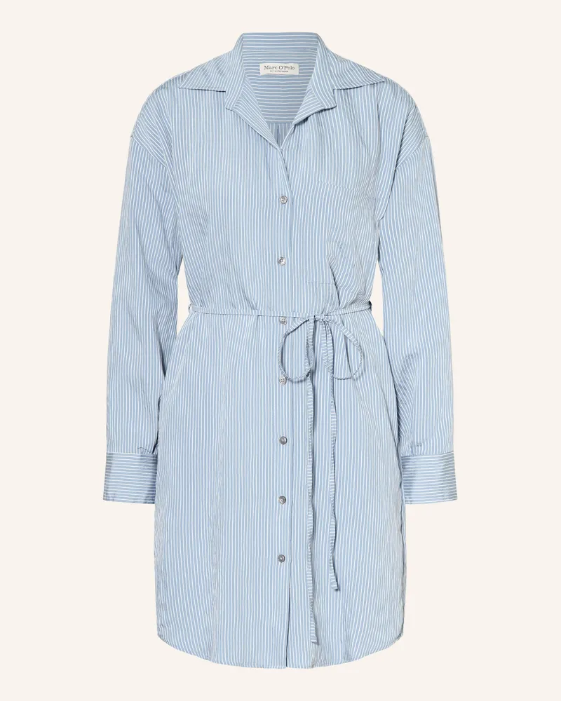 Marc O'Polo Hemdblusenkleid Blau