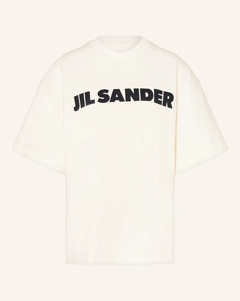 Jil Sander T-Shirt weiss Ecru