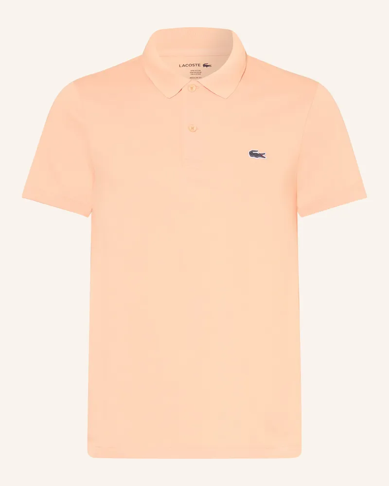 Lacoste Strick-Poloshirt Regular Fit orange Hellrot
