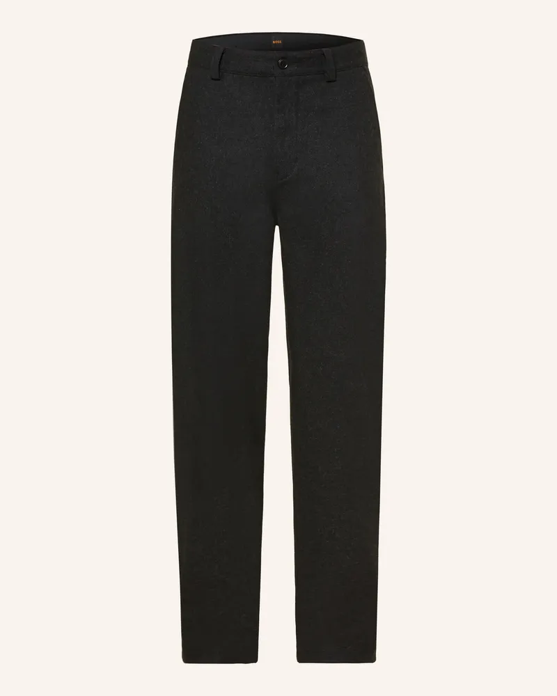 HUGO BOSS Chino Tapered Fit Schwarz