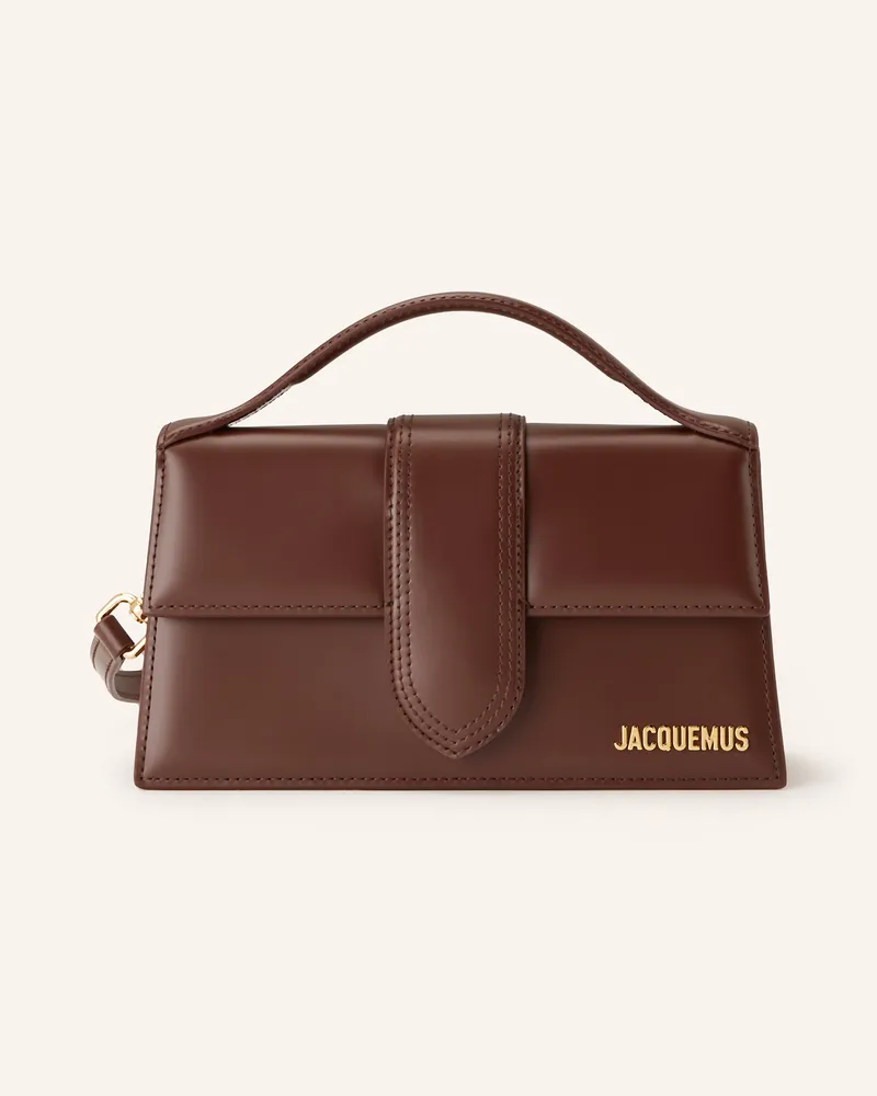 Jacquemus Umhängetasche LE GRAND BAMBINO Dunkelbraun