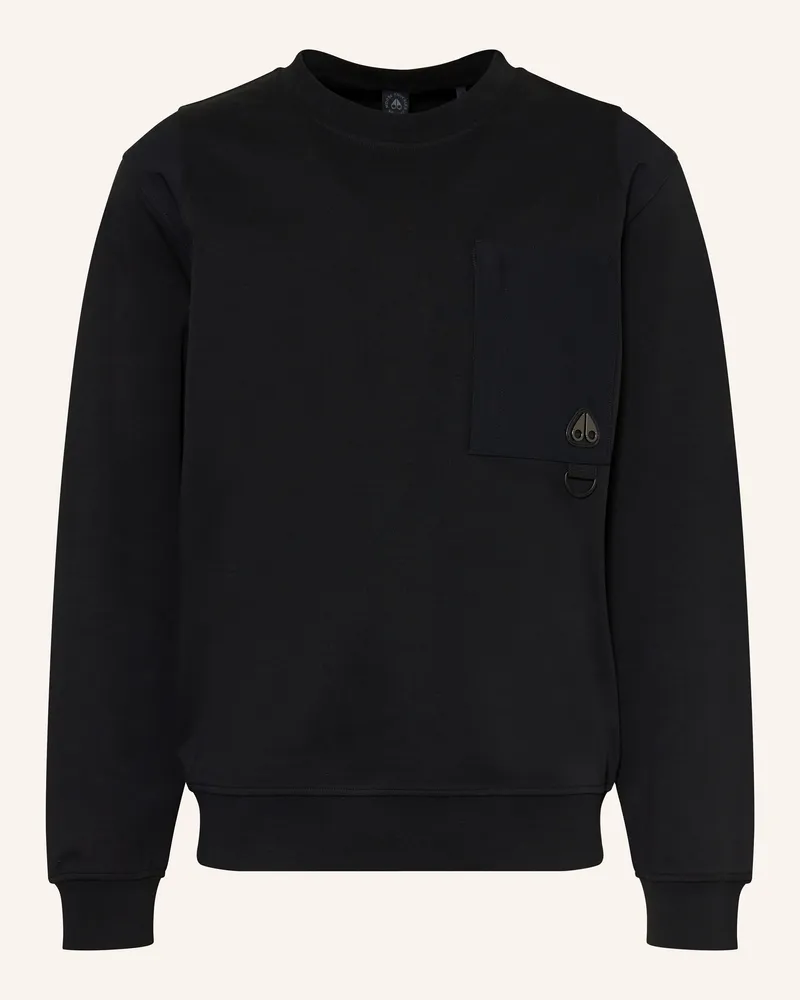 Moose Knuckles Sweatshirt DALON Schwarz