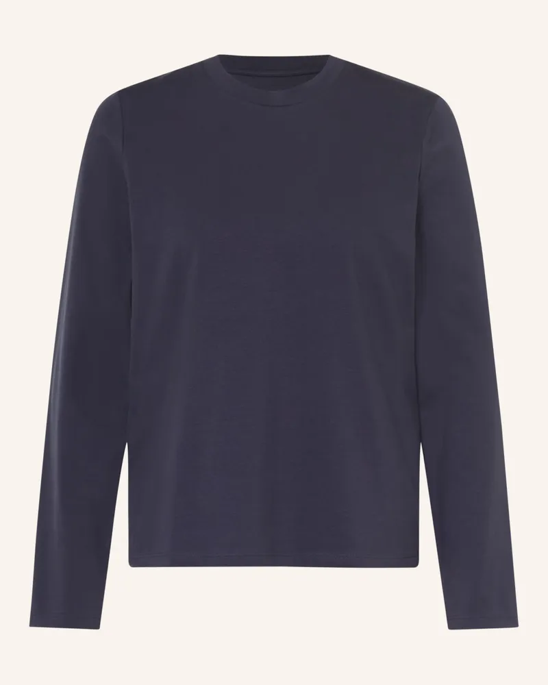 Schiesser Schlafshirt Mix + Relax blau Dunkelblau