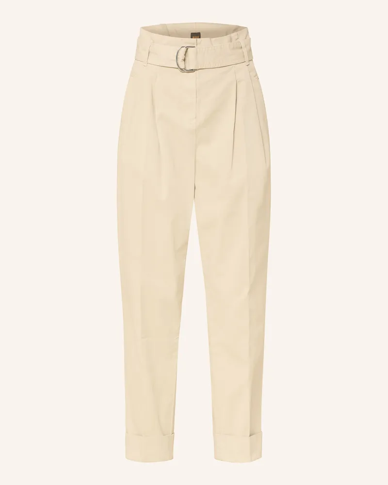 HUGO BOSS Hose TASHAINA Beige
