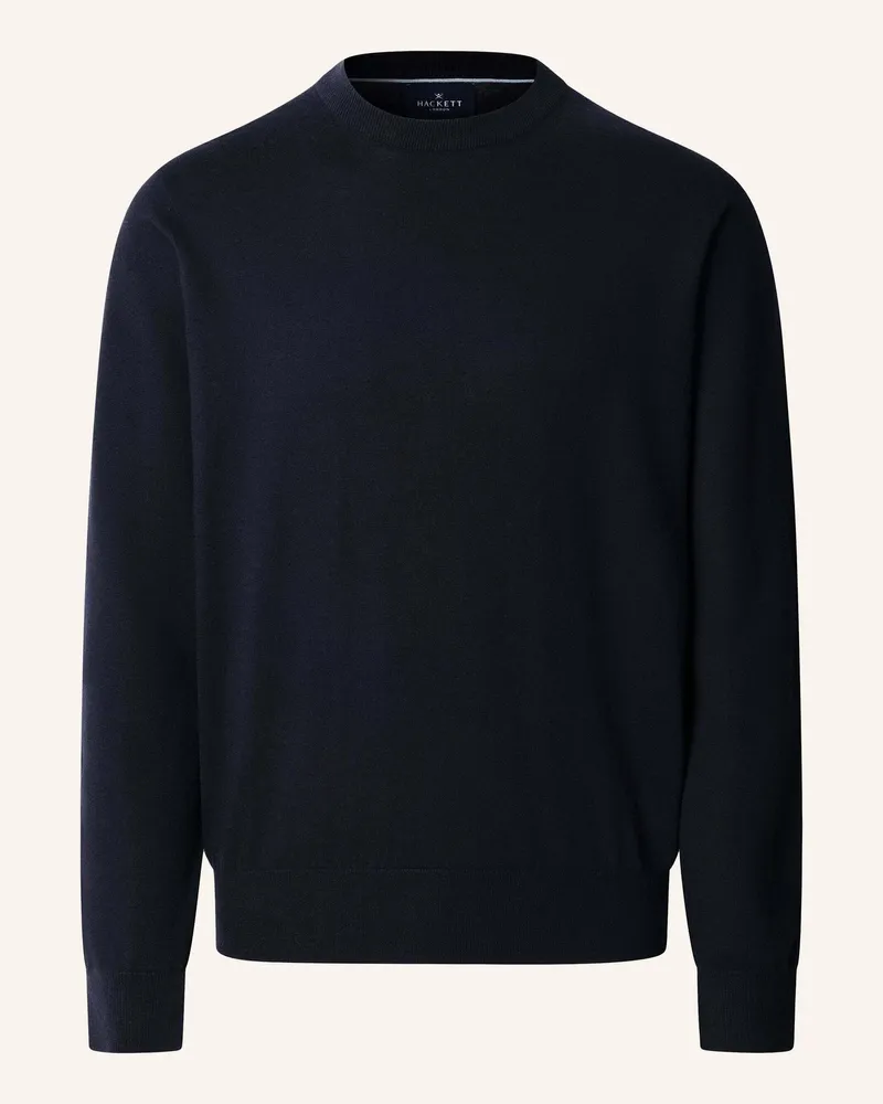 Hackett Pullover Cotton Cash Crew blau Blau
