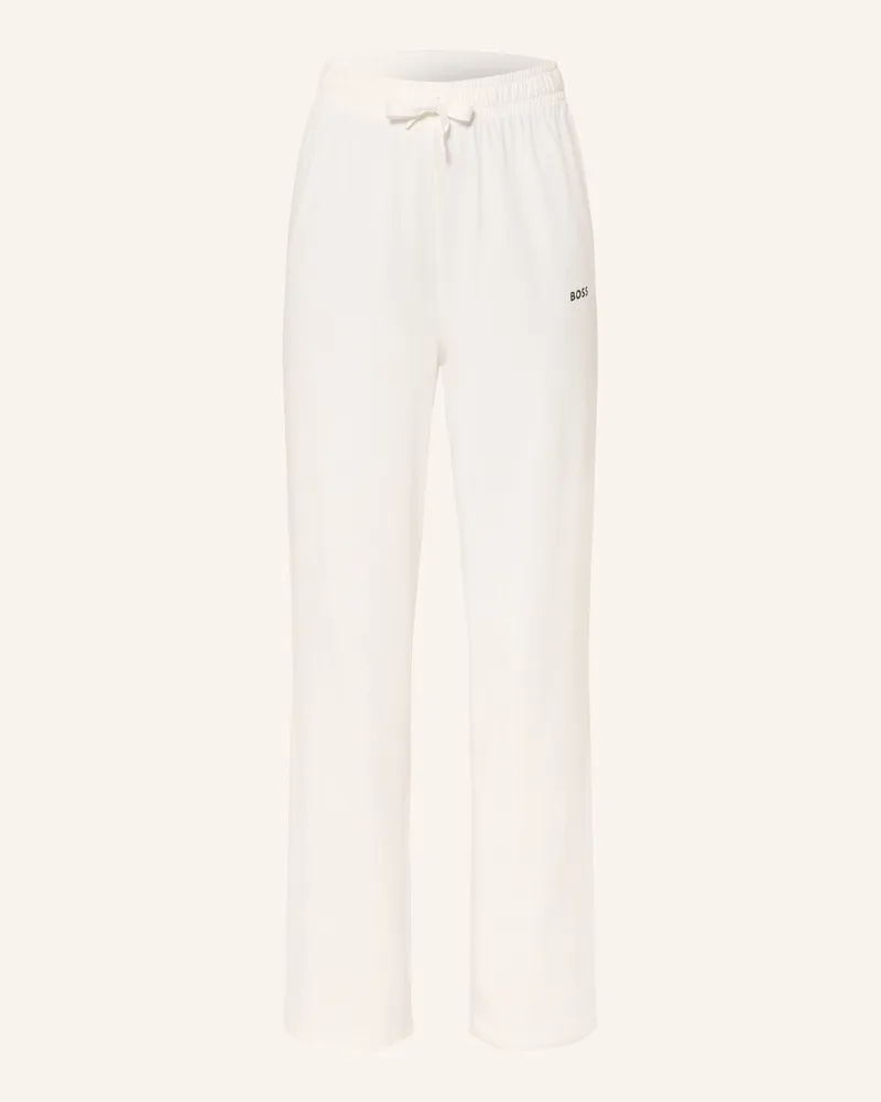 HUGO BOSS Schlafhose Ci weiss Weiss