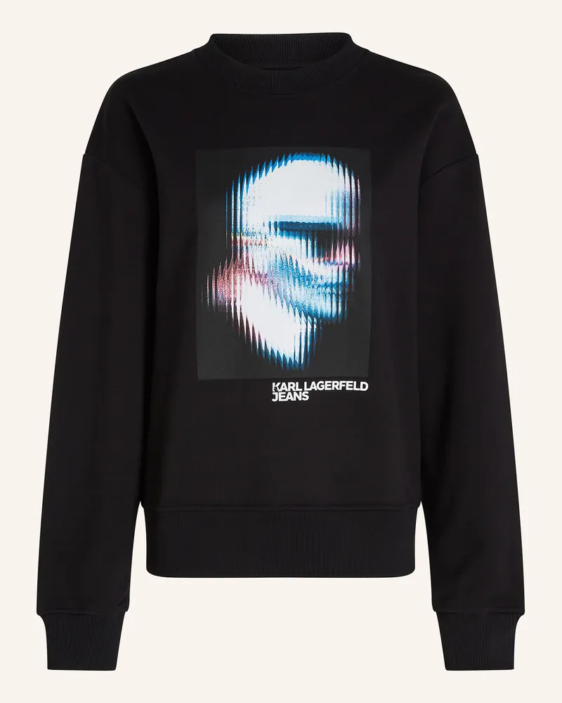 Karl Lagerfeld Sweatshirt schwarz Schwarz