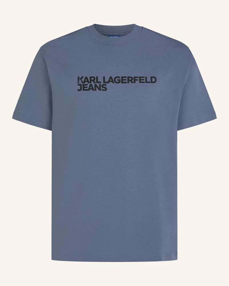 Karl Lagerfeld T-Shirt grau Grau