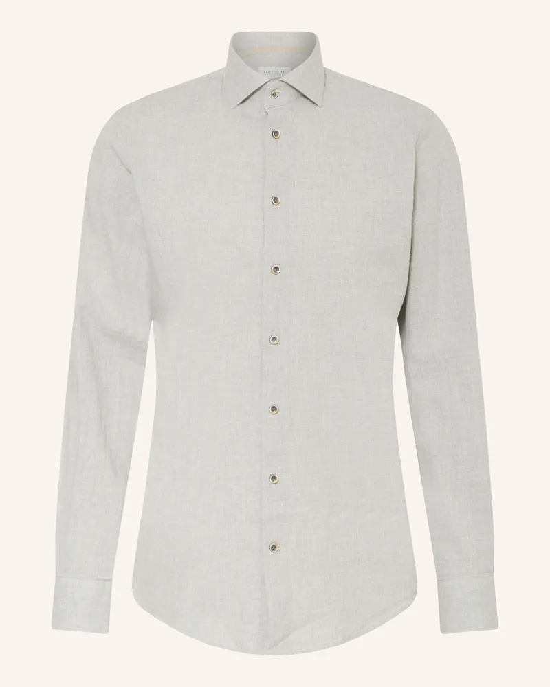 Profuomo Hemd Slim Fit Hellgrün