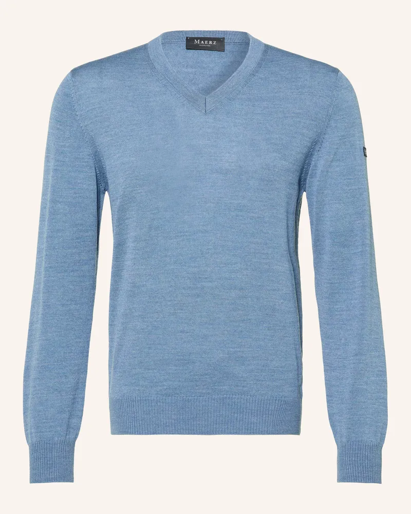 Maerz Pullover blau Blau