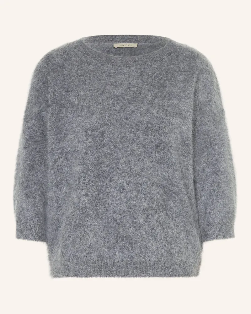 lilienfels Strickshirt aus Cashmere Grau