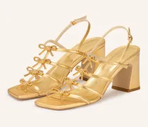 Sandaletten gold