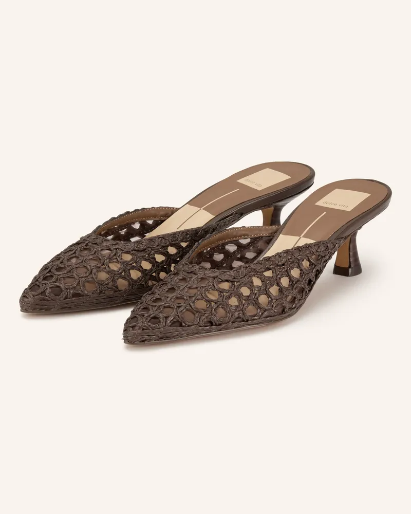 Dolce Vita Mules Cleo braun Dunkelbraun