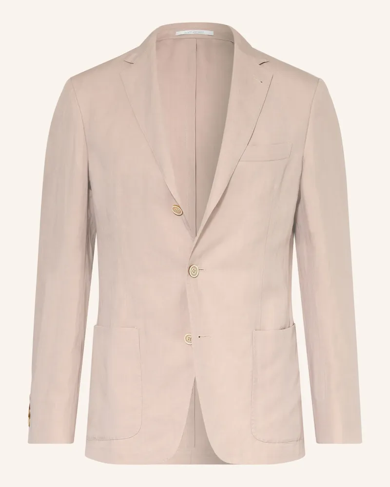 Eleventy Sakko Slim Fit Mit Leinen beige Beige