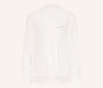 Seidenbluse mit Schluppe